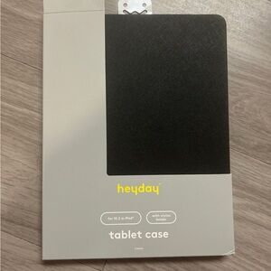 Heyday Black Tablet Case for 10.2-inch iPad